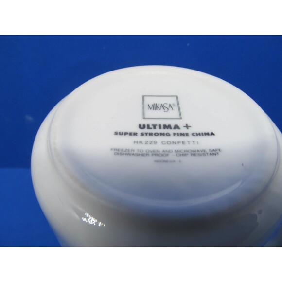 Mikasa Ultima + Super Strong Confetti Cappuccino Mug 4 5/8" - Picture 5 of 8